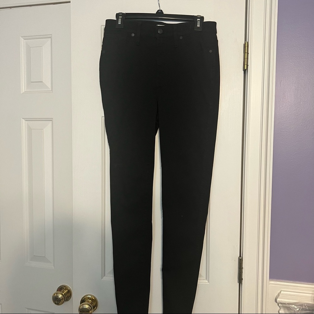 Madewell Black Skinny Jeans 29 Tall